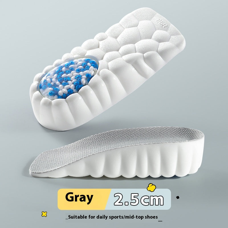 Soft Bottom semelle intérieure confortable avec une hauteur accrue à l'intérieur