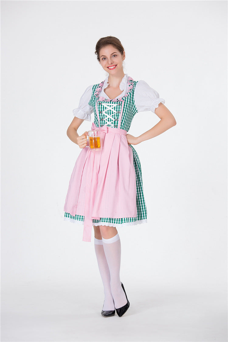 European and American German Beer Festival Vêtements Bar Waiter Maid Suit