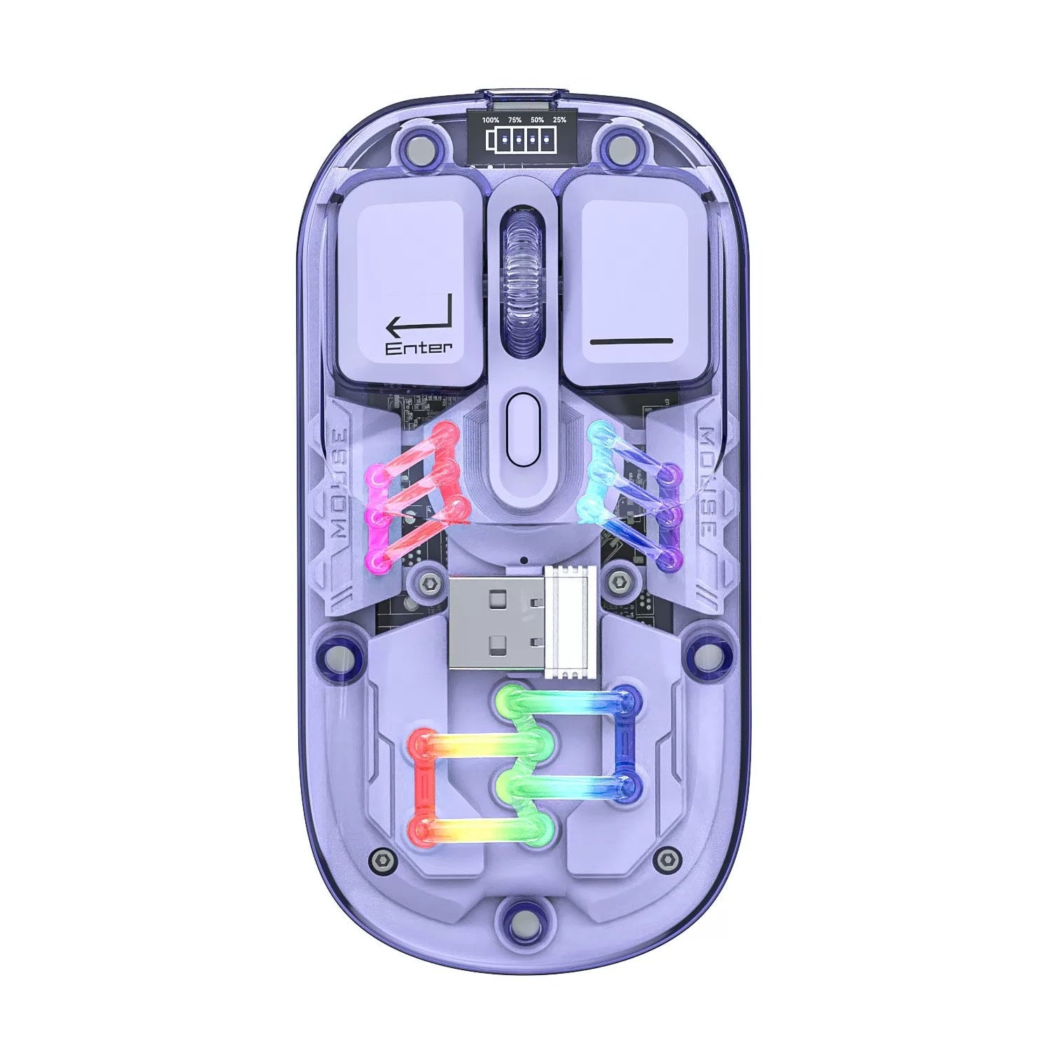 Une souris Bluetooth double mode Un bureau élégant essentiel