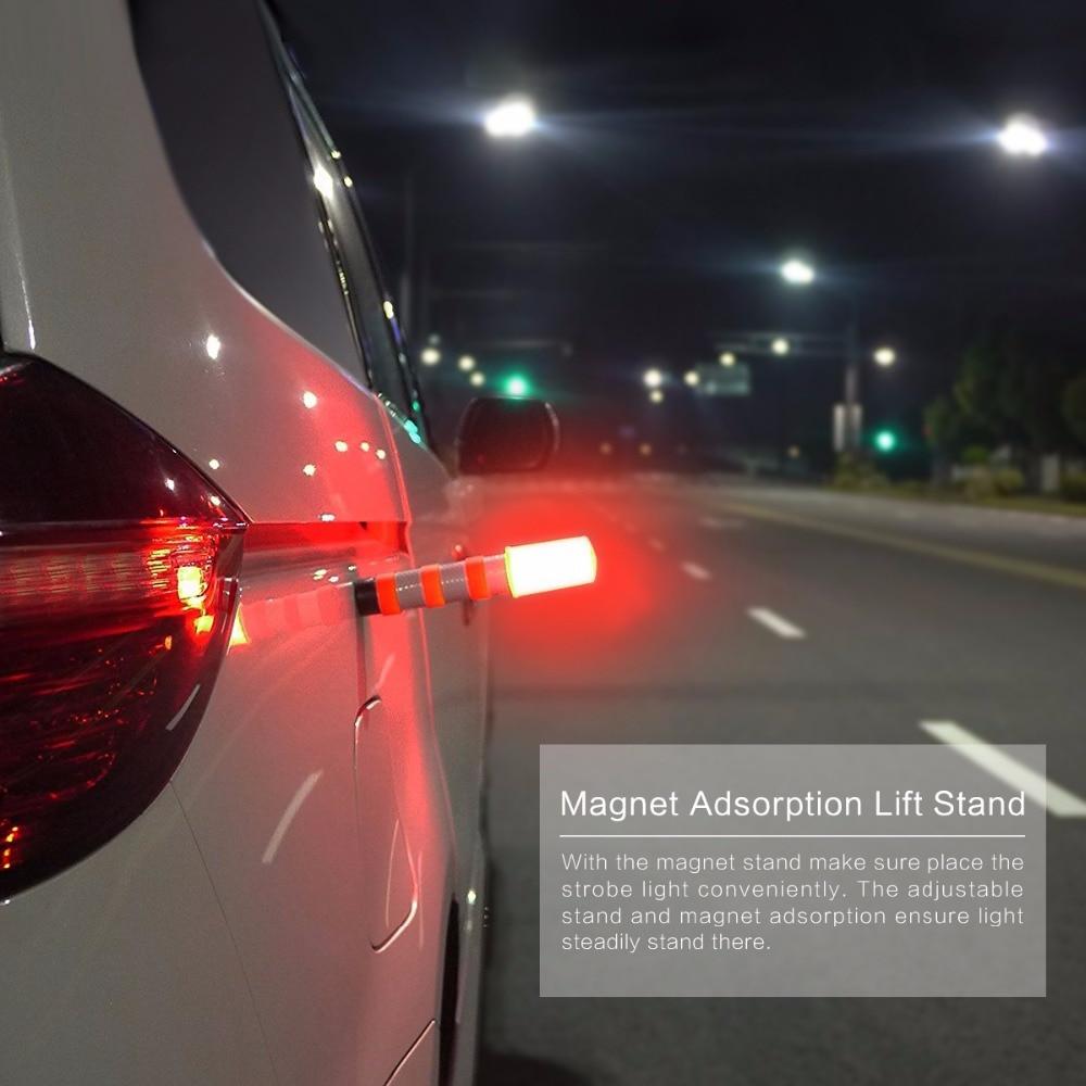 Magnetic Base LED Emergency Flares