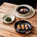 Thread Double Ear Disc Vintage Céramique Coeurs Japonaises
