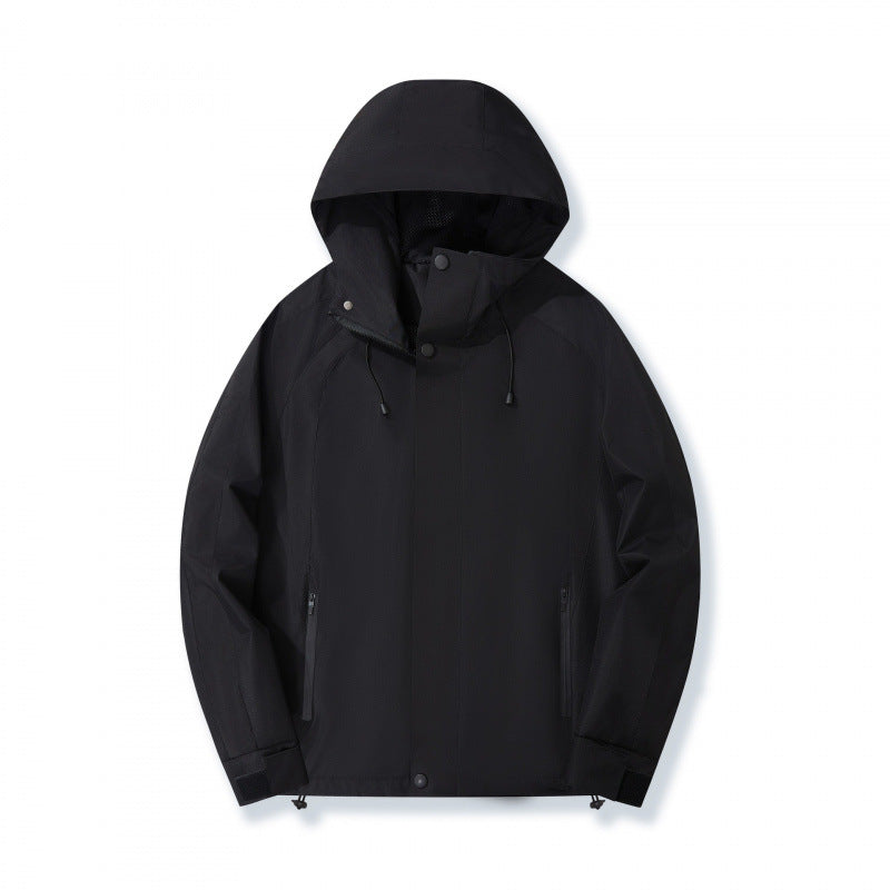 Veste à capuche Sport-Style Hommes Casual Outdoor imperméable