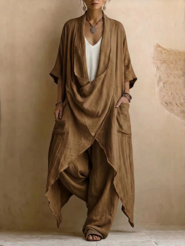 Top Linge de mer et pantalons