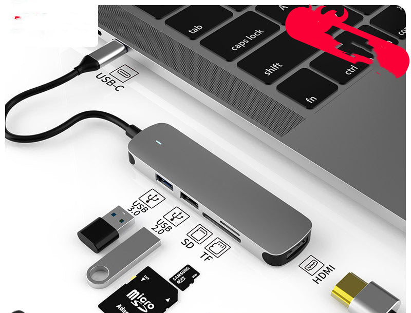 Hub Multi-fonction Hub HDMI Docking Station Notebook Converter