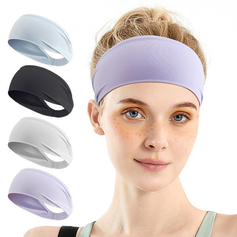 Large bande de sweat-wicking pour la remise en forme sportive