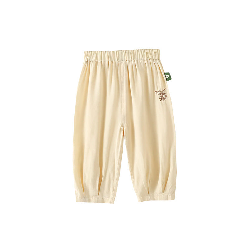 Enfants Mousquito-Proof Pantalons Pantalons en couleur solide Pantalons occasionnels