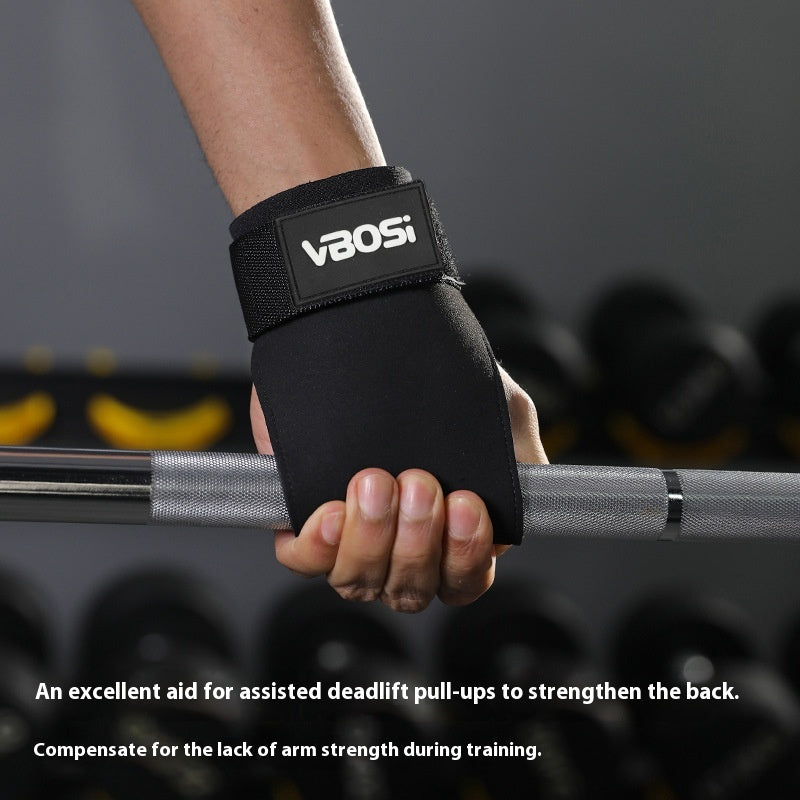 Hard Pull Booster Stripe Palm Gants Fitness Assistance