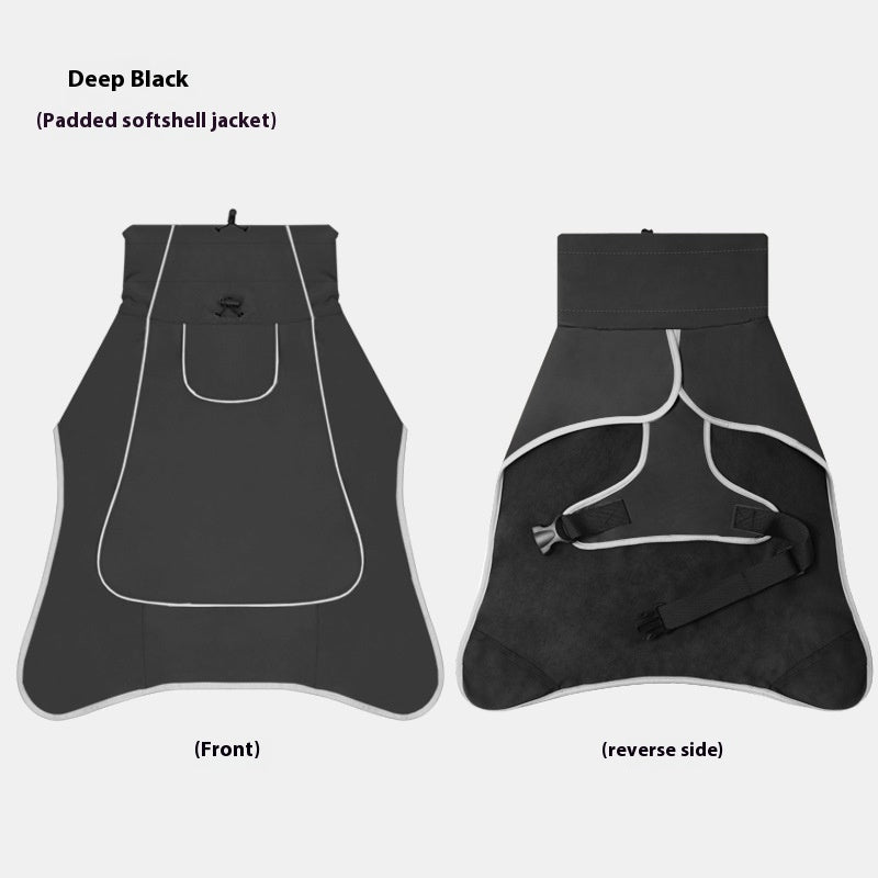 Veste de coquille de chien étanche Et des vêtements à double usage imperméables