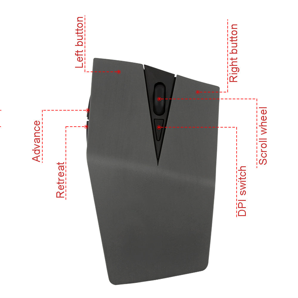 Offre cadeau créatif sans fil Souris invisible