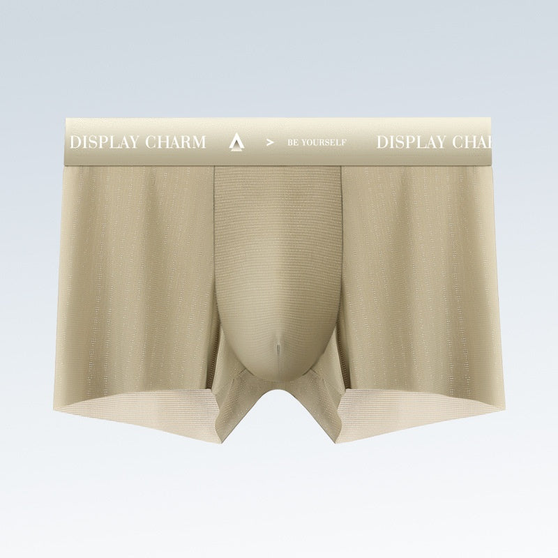 Ice-silk Seamless Mens Underwearice-cool Smooth Et Skin-friendly