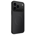 Housse de protection Matte pour téléphone magnétique en fibre de carbone
