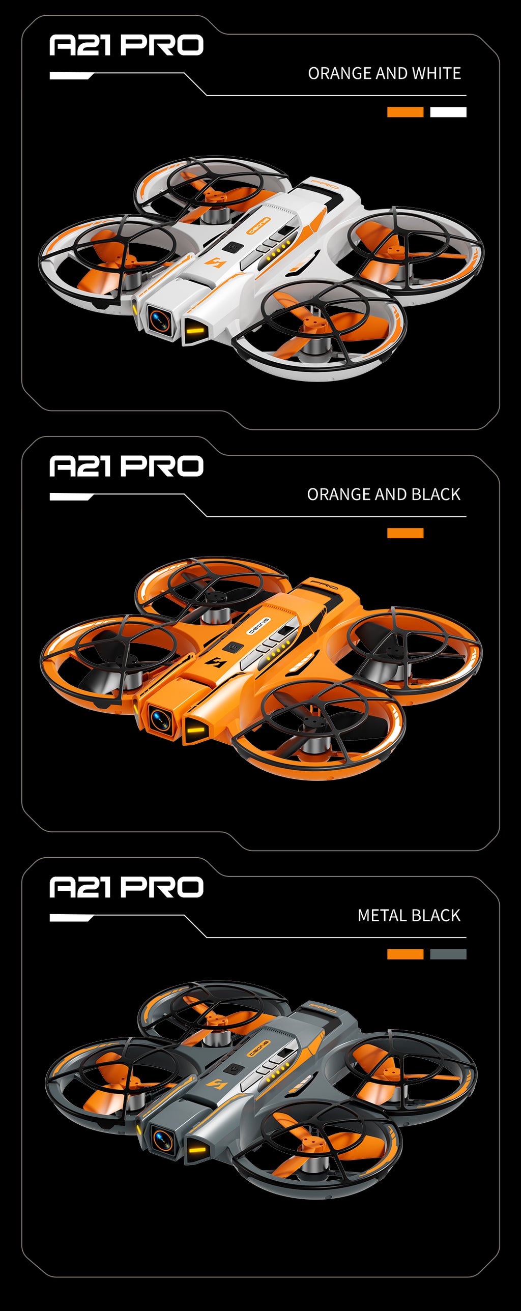 A21 Standard Control - Noir - Double alimentation noir