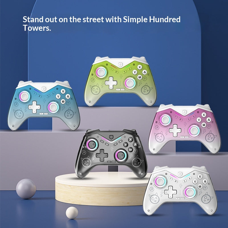 Contrôleur de jeu Bluetooth programmable NS personnalisé