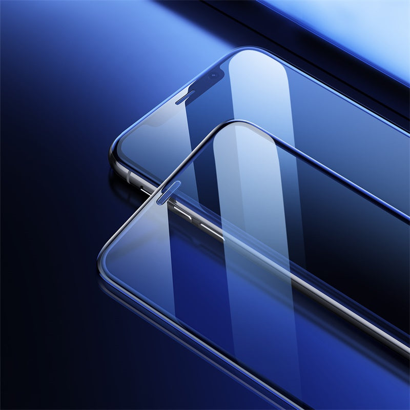 0.3mm Full Screen Curved Honeycomb Film trempé résistant à la poussière noir