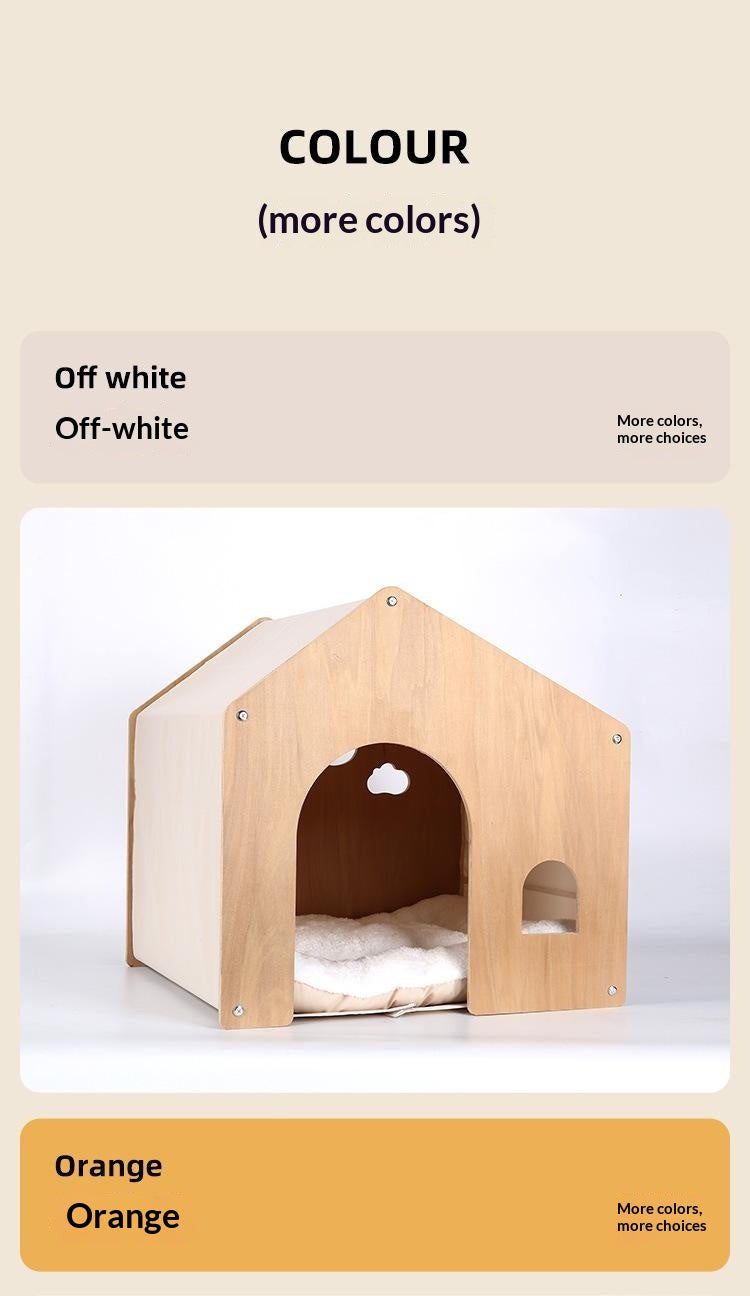 Meubles pour animaux en bois massif éco-friendly