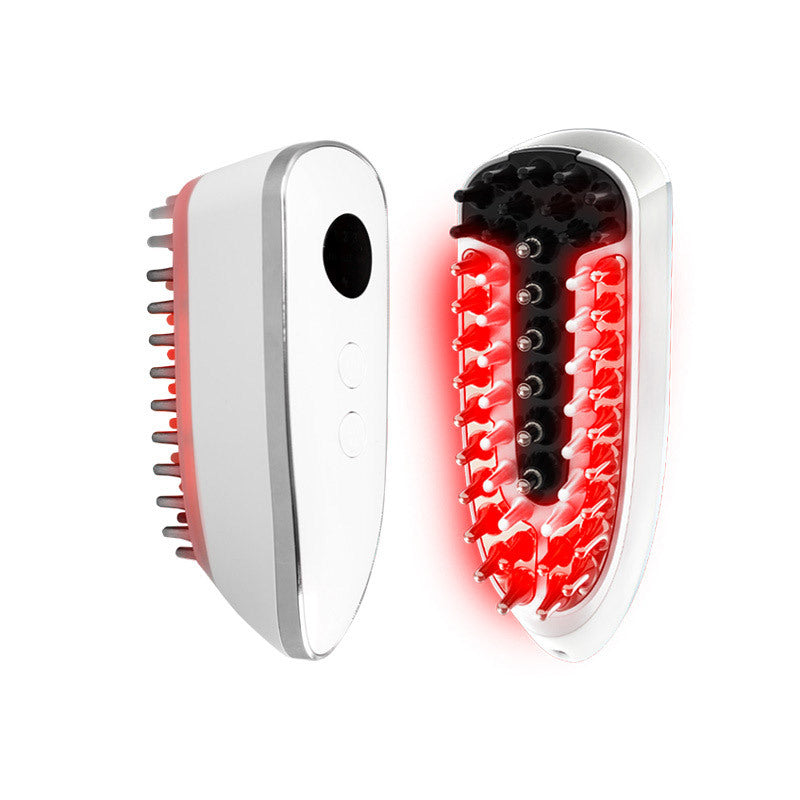 Peigne de massage portative pour vibrations électriques