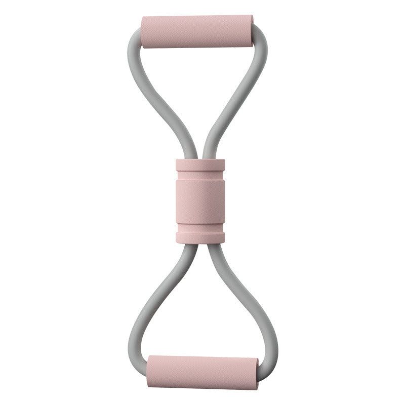 Bande de résistance 8-Shaped Yoga poitrine Expander beauté dos exercice résistance corde Sports E