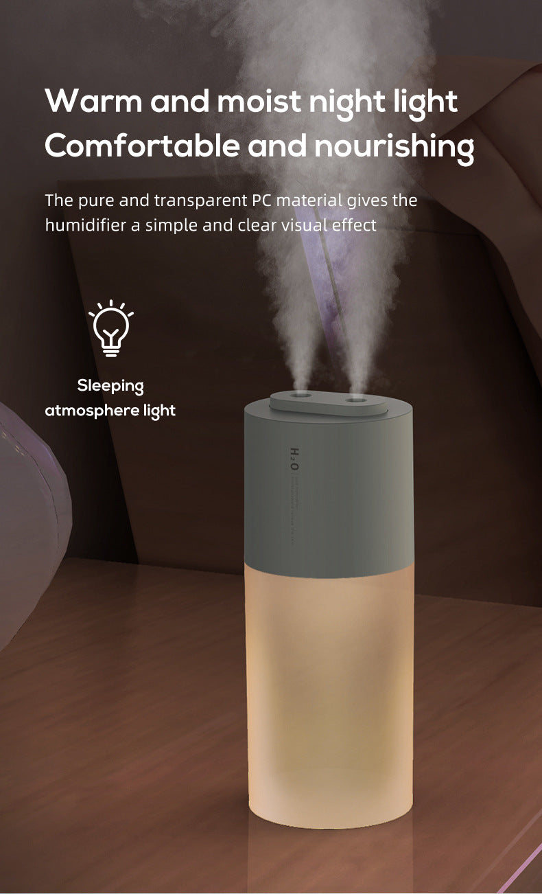 Humidificateur à double spray créatif