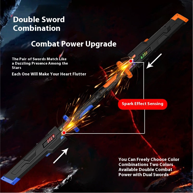 Creative Spark Light Sword Jouet lumineux pour enfants