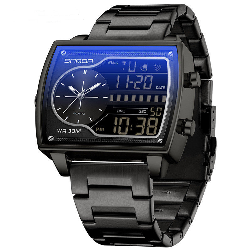 Montres électroniques multifonctionnelles pour hommes