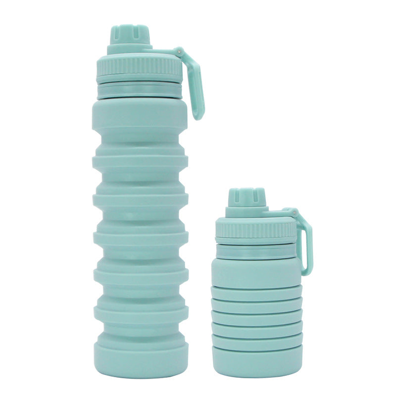 Bouteille d'eau pliable à grande capacité