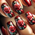 Détachement de 24 pièces Faux Nail Patch