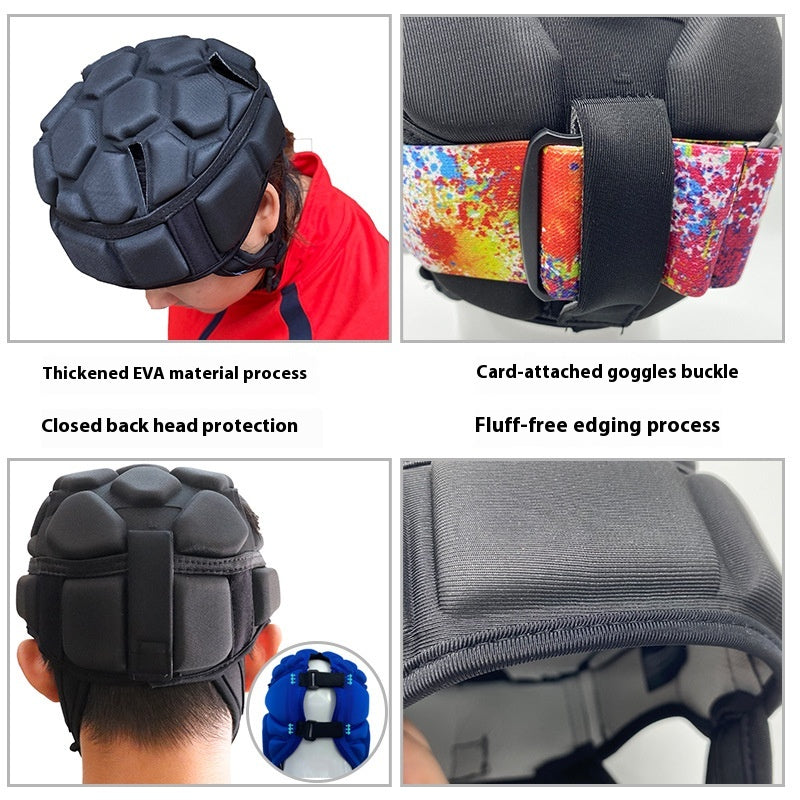 Sports de plein air Ski Casque de sécurité Patinage Football Rugby Couverture tête anti-collision