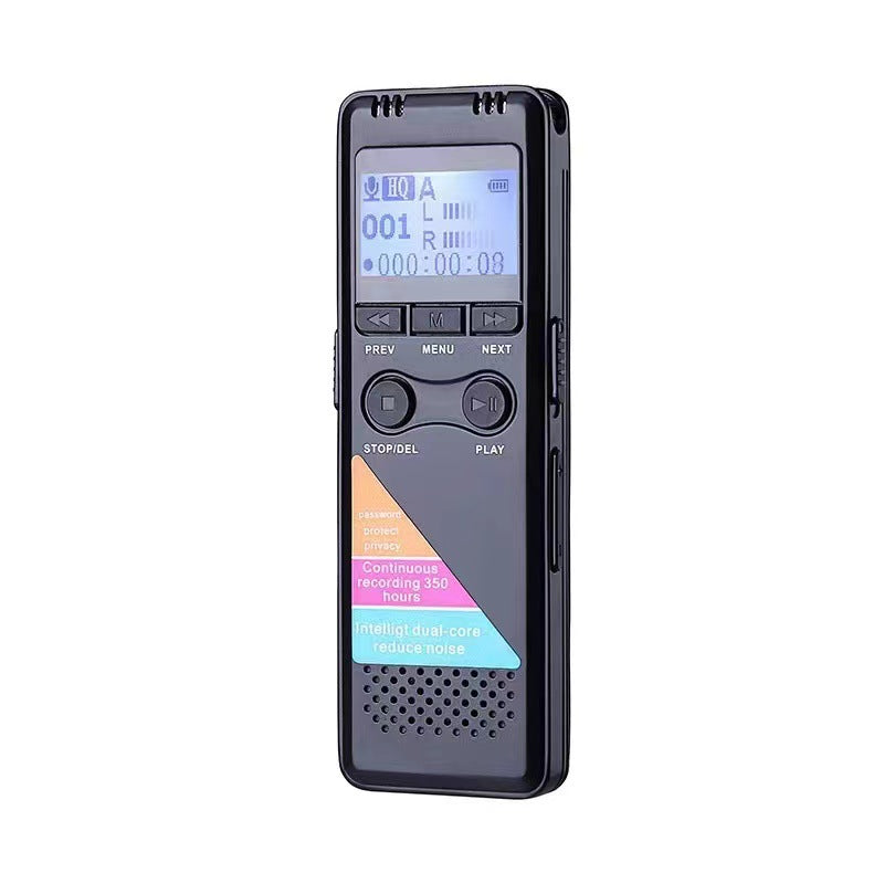 Anglais HD Réduction du bruit stylo d'enregistrement numérique MP3 lecteur grande capacité Portable Smart