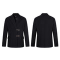 Blazer occasionnel avec fermeture à bouton instantané