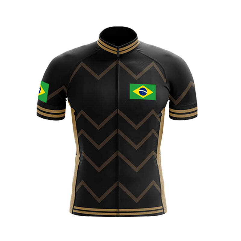 Été Brésil Team Cycling Jersey Men's Tracksuit