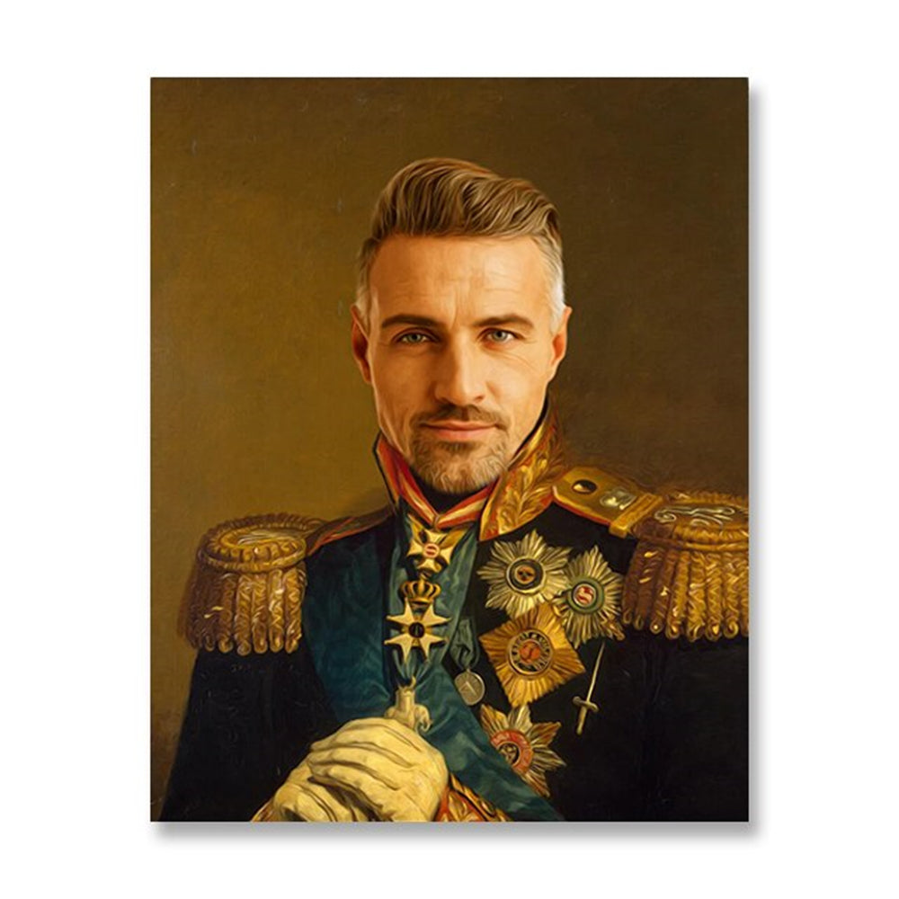Peinture sur toile Affiches Portraits personnalisés pour lui Cadeaux uniques