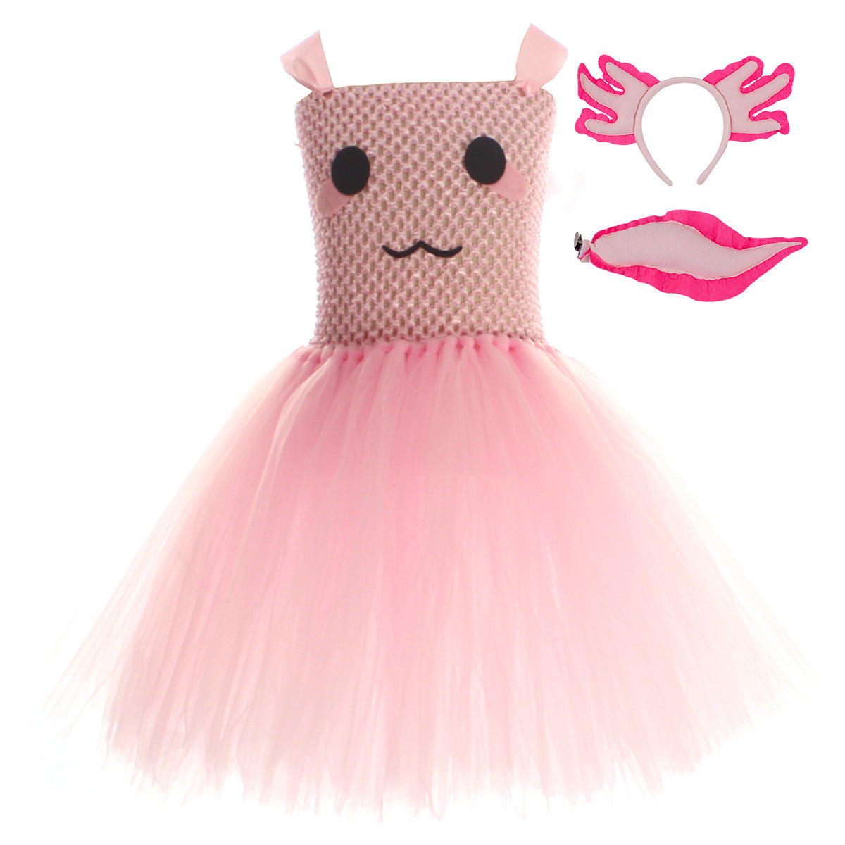 Petites filles Axolotl Animal-Caracter Cosplay Robe