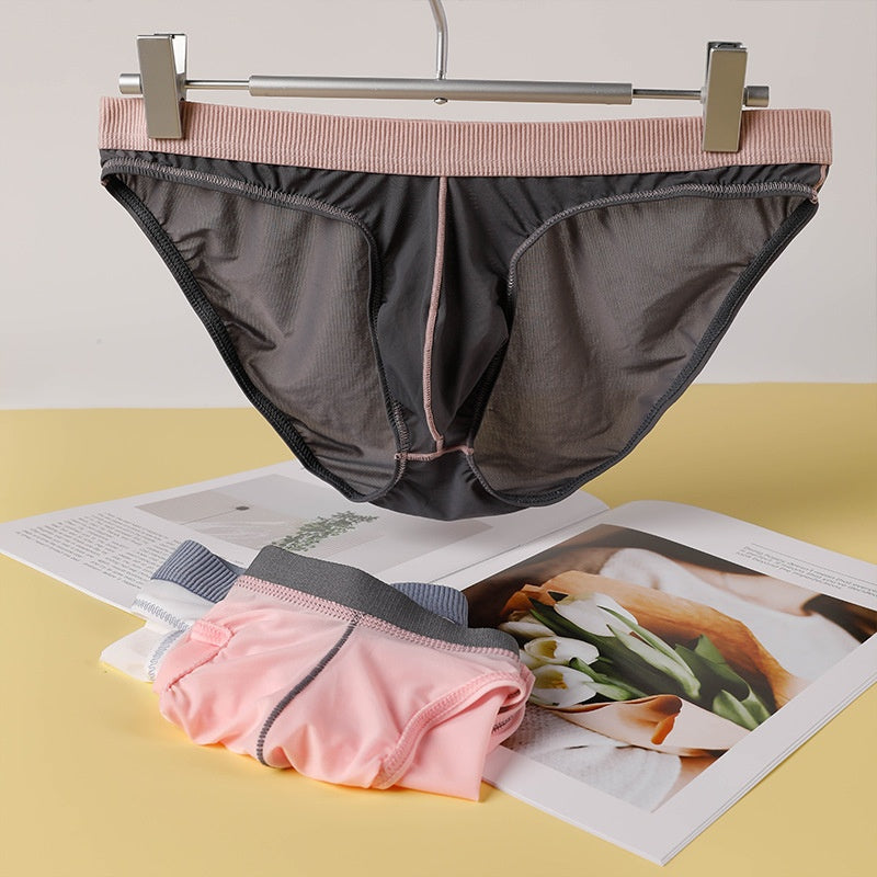 Sous-vêtements hommes Ice Silk Summer Style mince