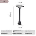 Lampe de cour en aluminium de poteau lumineux extérieur de jardin