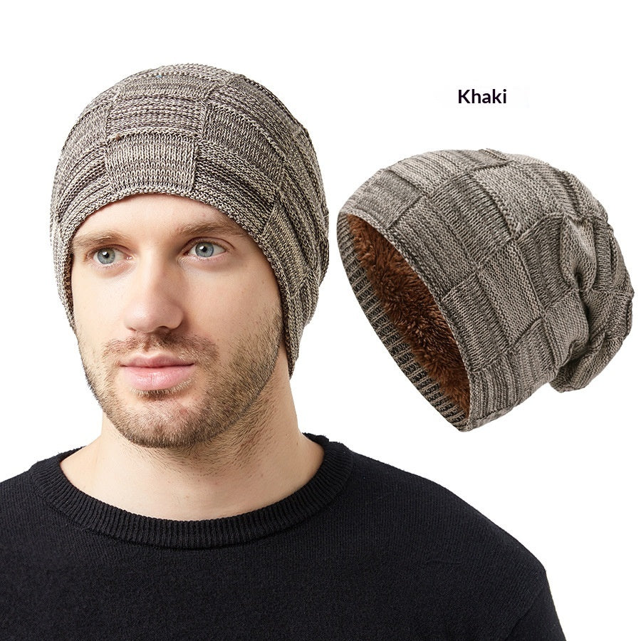 Hommes Chapeau tricoté d'hiver Couples Style chaud Flèche-lin d'oreille protection de laine