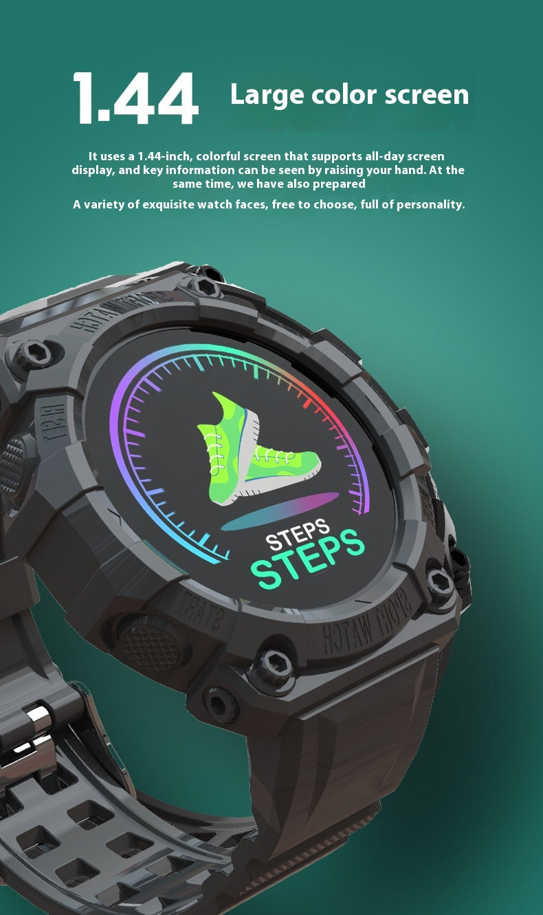 Spaceman ronde FD68S Smart Bracelet 144 Grand écran couleur