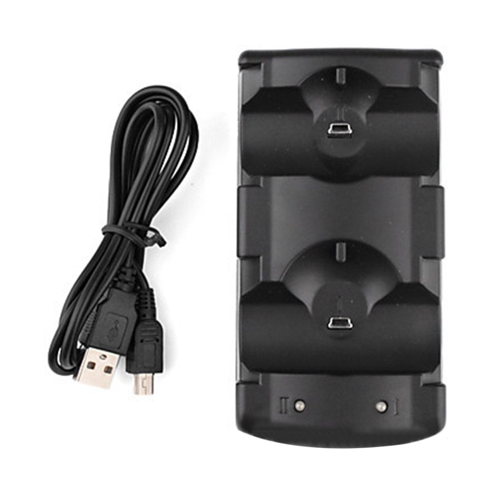Chargeurs à double charge USB Chargeur à quai alimenté pour PlayStation 3 pour contrôleur PS3