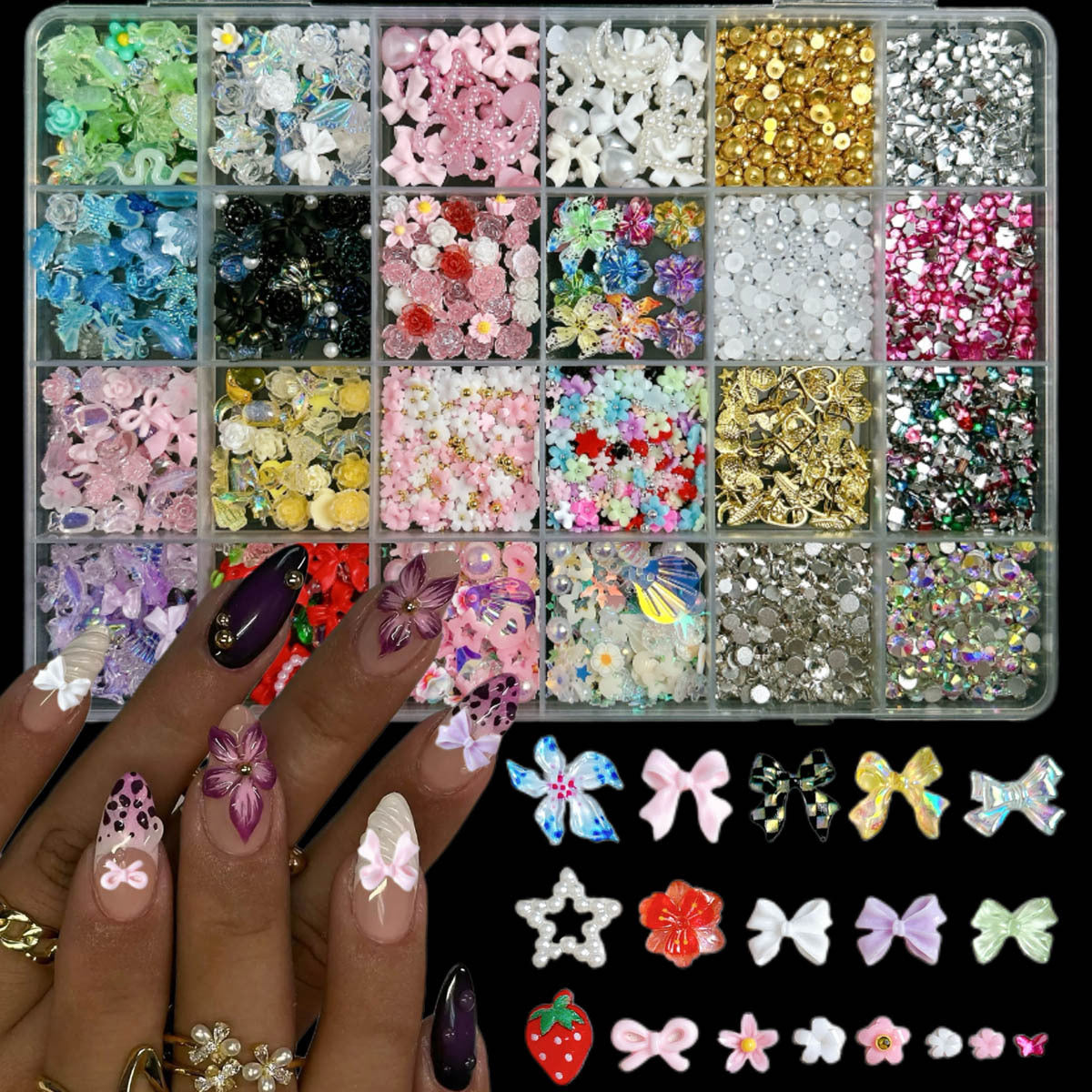Pure et séduisant style mini bricolage floral Kit
