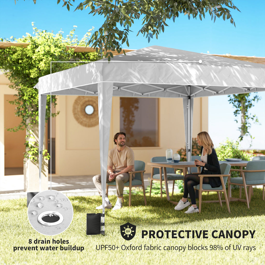 10 x 10 pieds Pop Up Canopy Tente avec parois latérales