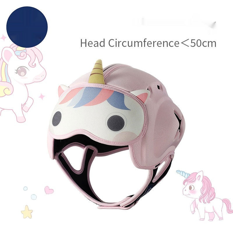 Casque bébé avec anti-automne réglable et anti-collision