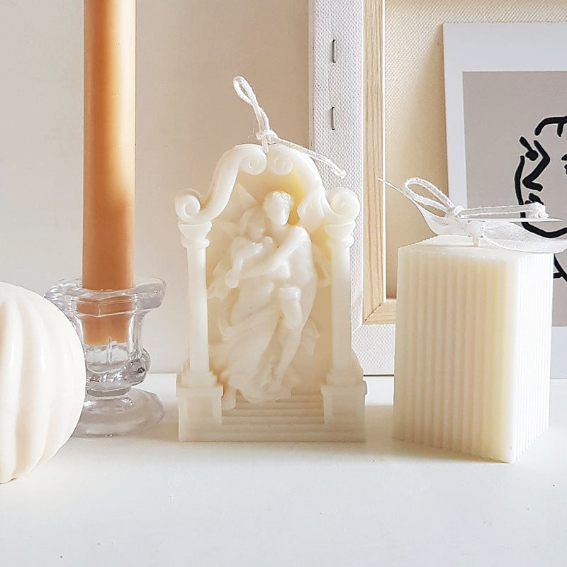 Angel Elf Aromatherapy Bougie Ornements Cake Silicone Moule de cuisson