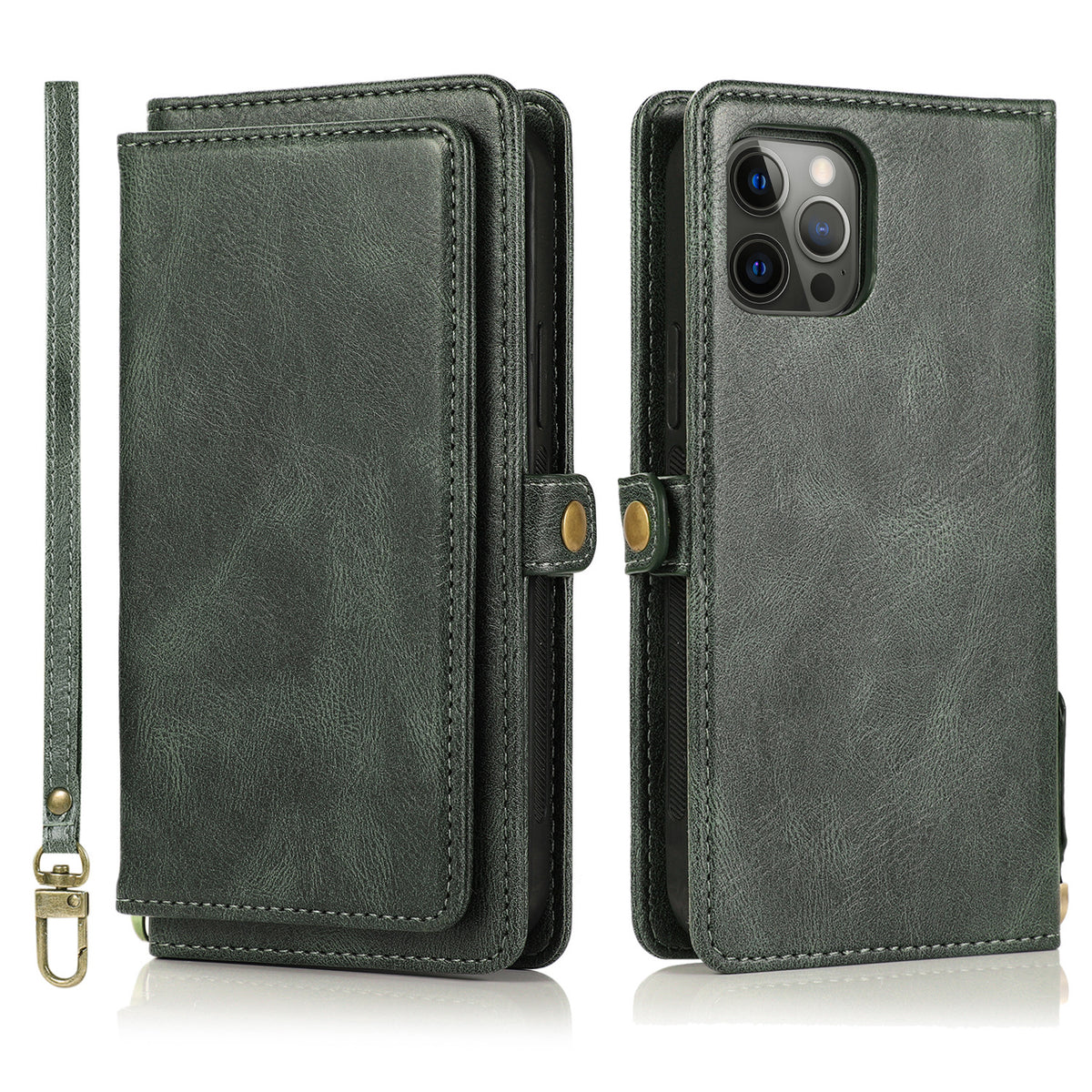Flip Card Téléphone portable Etui en cuir