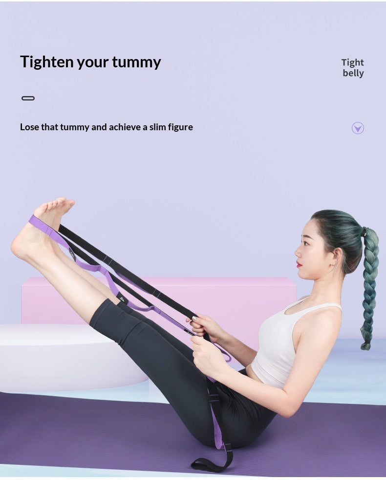 Spot Yoga Stretching Resistance Band Intérieur Soft Stretch Split Horse Training Rope Fitness