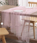 Perles en treillis-pink-hard fils-100 * 160cm-1 pièce