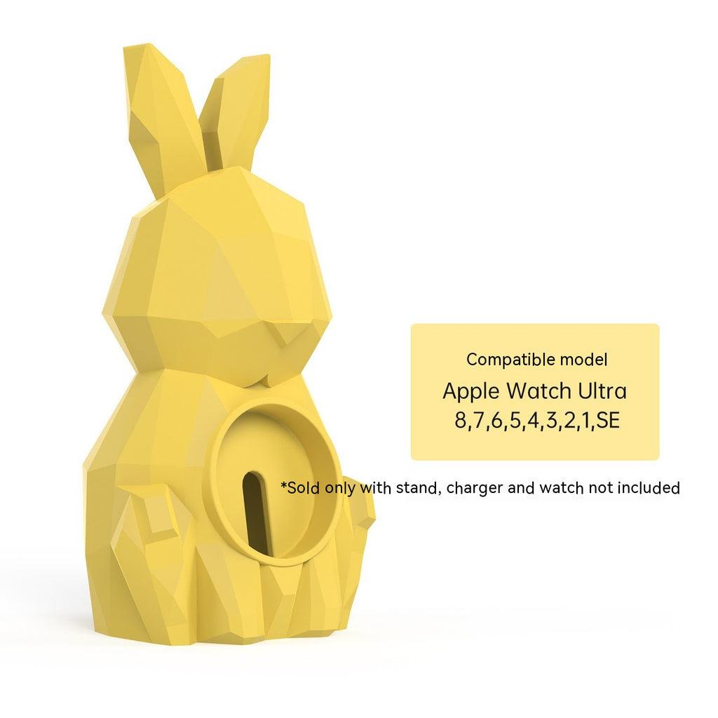 Support de chargeur de bureau en forme de lapin