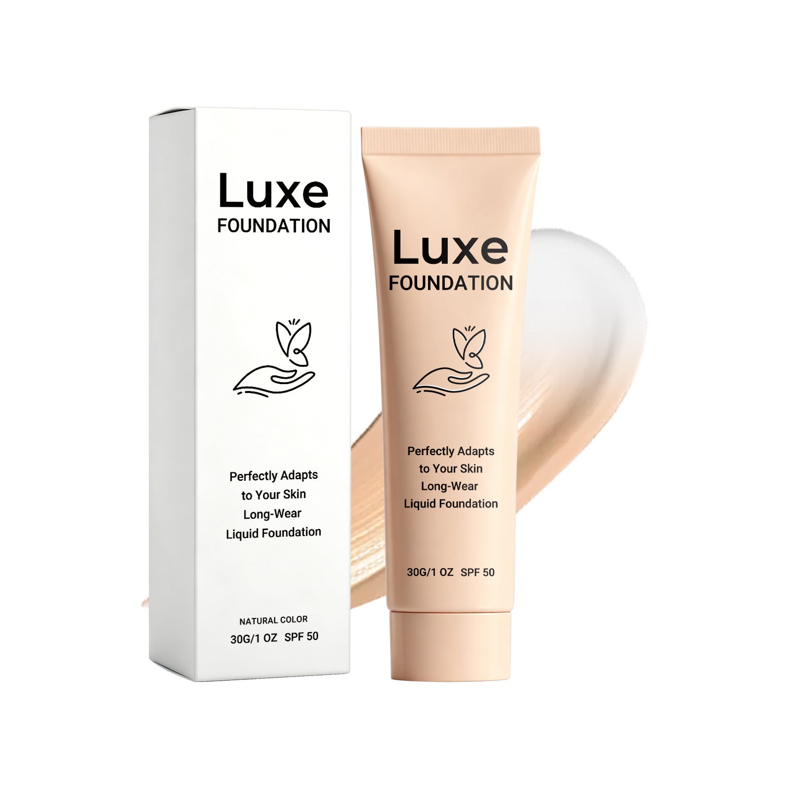 Long portage de la température sensible Foundationversatile pour tout maquillage