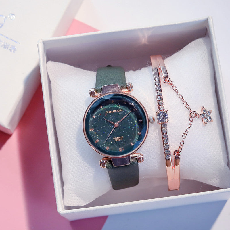 Femmes Starry Cadran Versatile Fashion Watch