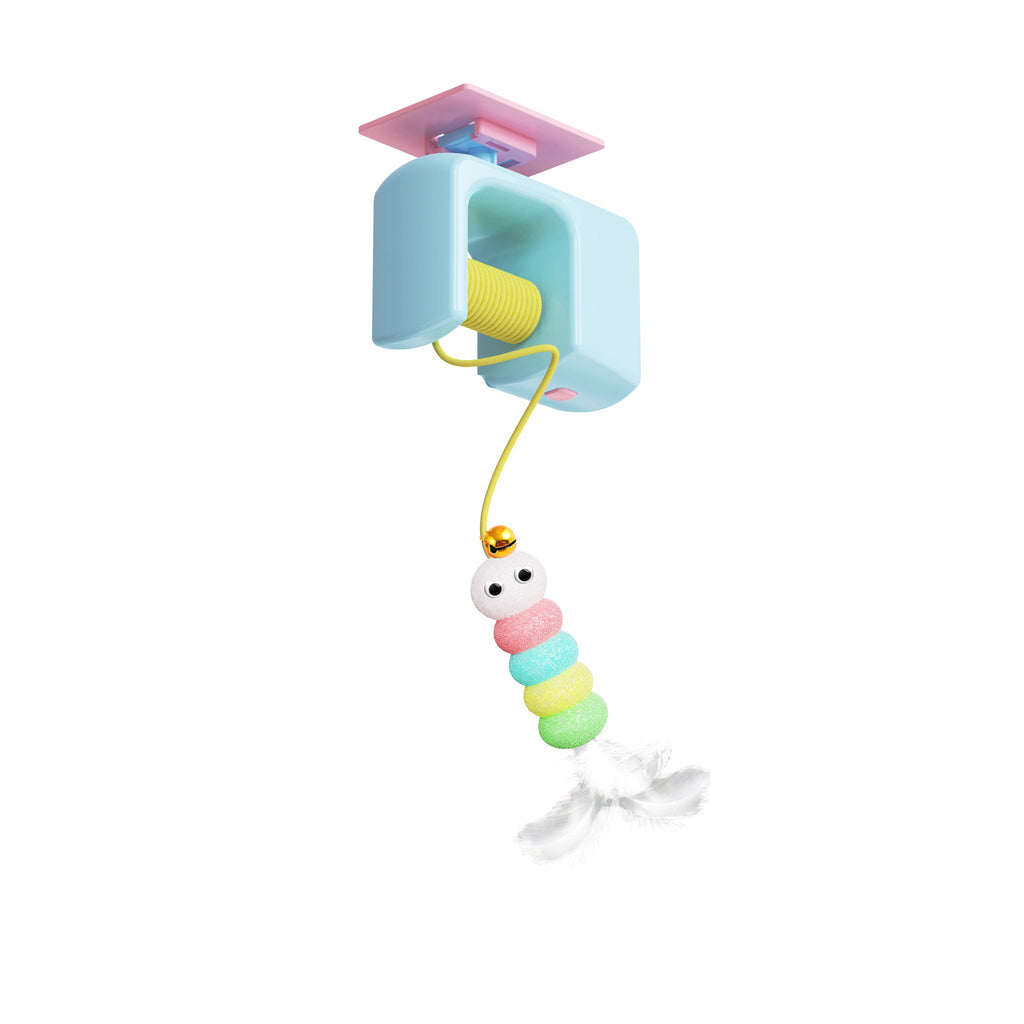 Caterpillar et Flying Bird conviennent pour l'auto-jouage des jouets de chasse d'animaux Jouet de chat interactif