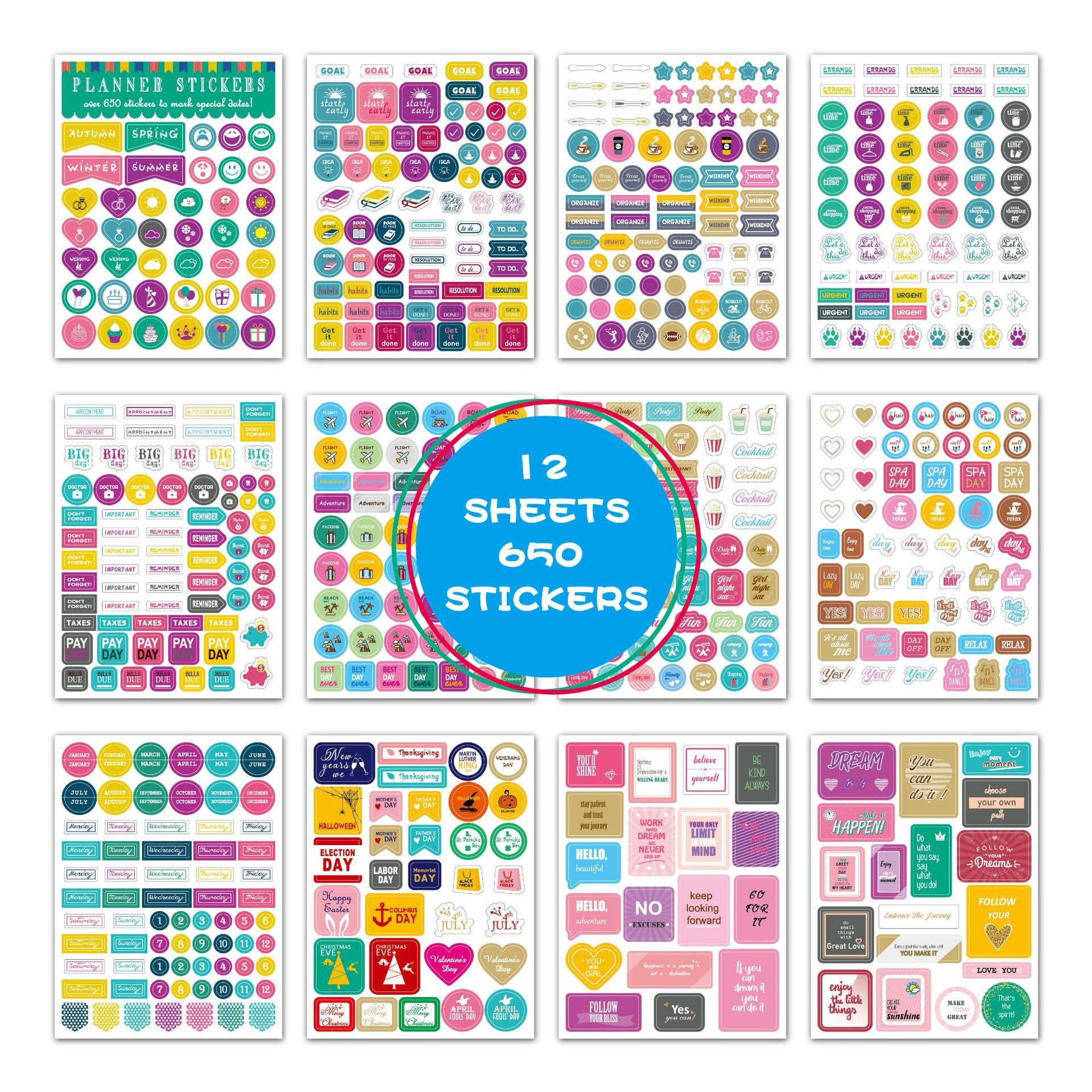 Stickers Plan Décor Stickers Planification Créative