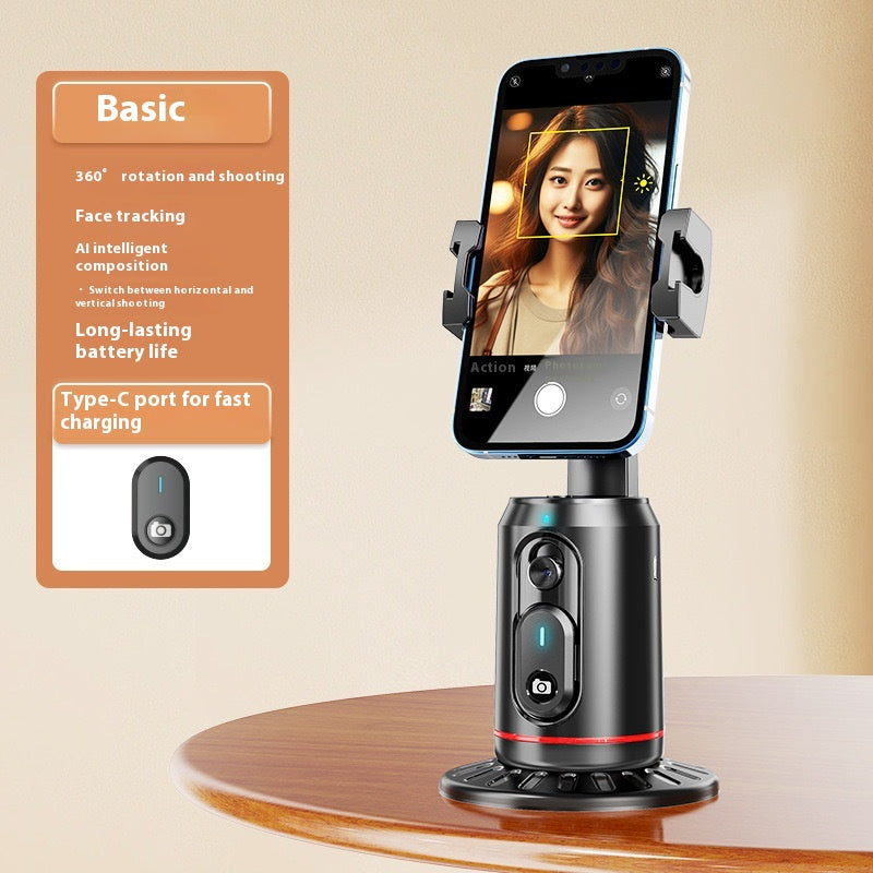 Smart AI Facial Recognition Mobile Streaming Bluetooth Selfie Holder